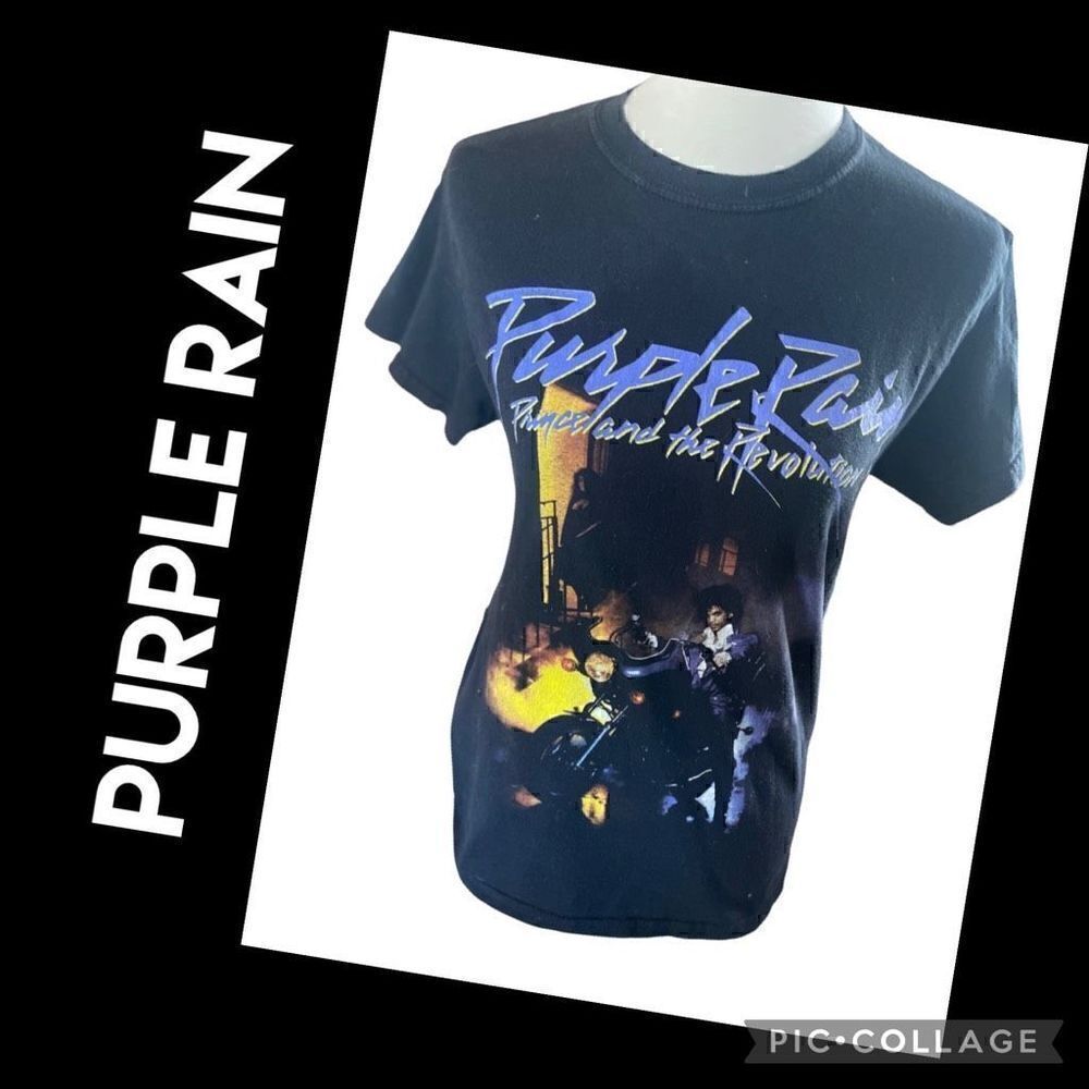 Purple Rain Prince and The Revolution Women’s T-Shirt Size Small